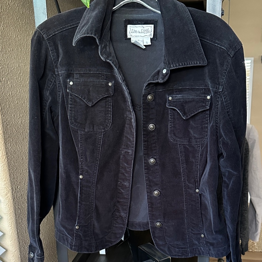 Live a Little Dark Corduroy Jacket